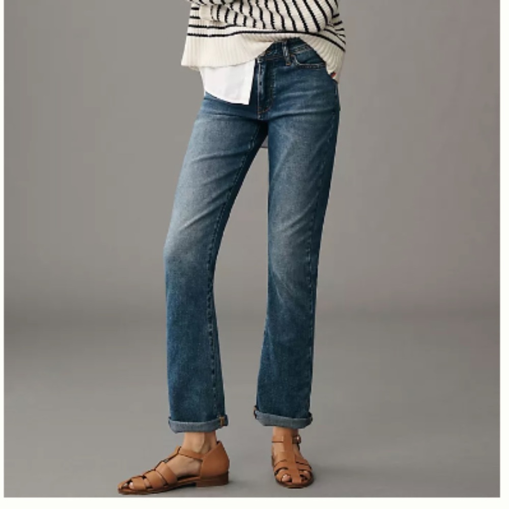 Pilcro Slim Boyfriend Mid-Rise Relaxed Jeans